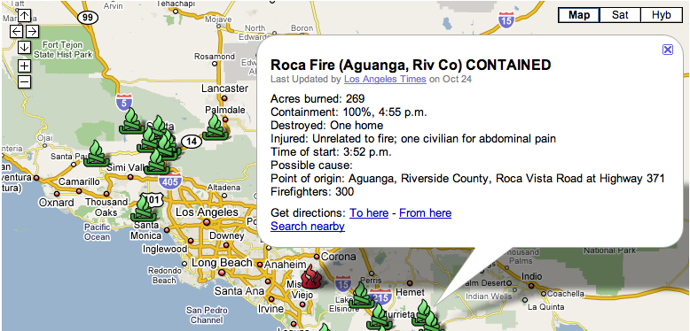 KPBS Fire Map