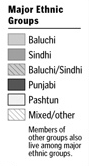 pak ethnic breakdown legend