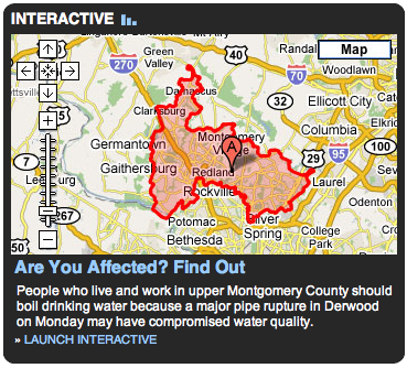 mo co water restrictions mashup screenshot