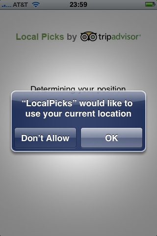 iphone use current location