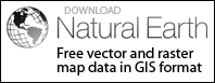Download Natural Earth, the awesome free world map in GIS format