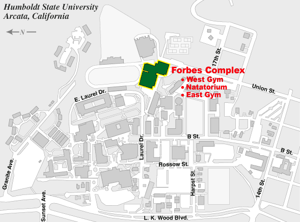 Location of Forbes Complex