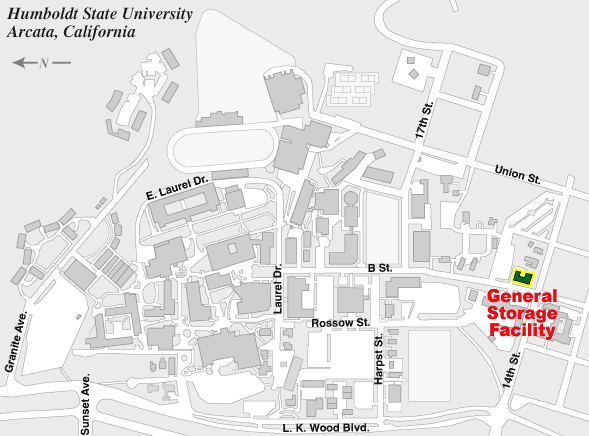 Location of General Storage Facility