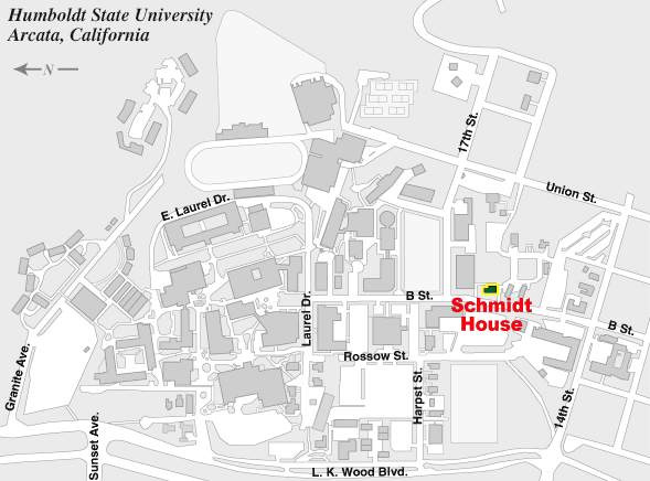 Location of Schmidt House