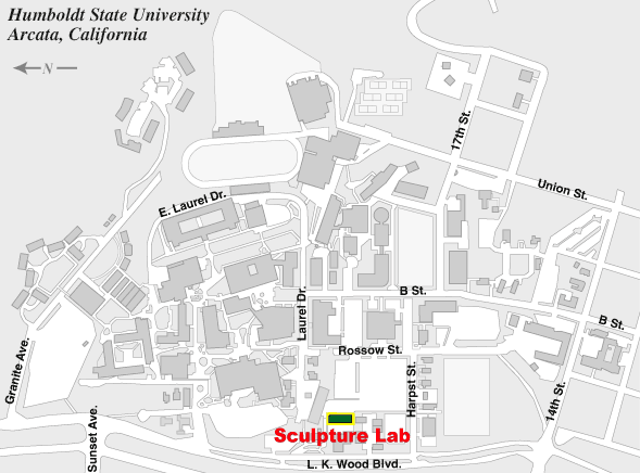 Location of Sculpture Lab